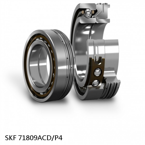 71809ACD/P4 SKF Super Precision,Super Precision Bearings,Super Precision Angular Contact,71800 Series,25 Degree Contact Angle