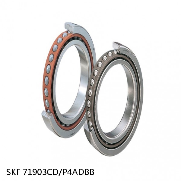 71903CD/P4ADBB SKF Super Precision,Super Precision Bearings,Super Precision Angular Contact,71900 Series,15 Degree Contact Angle