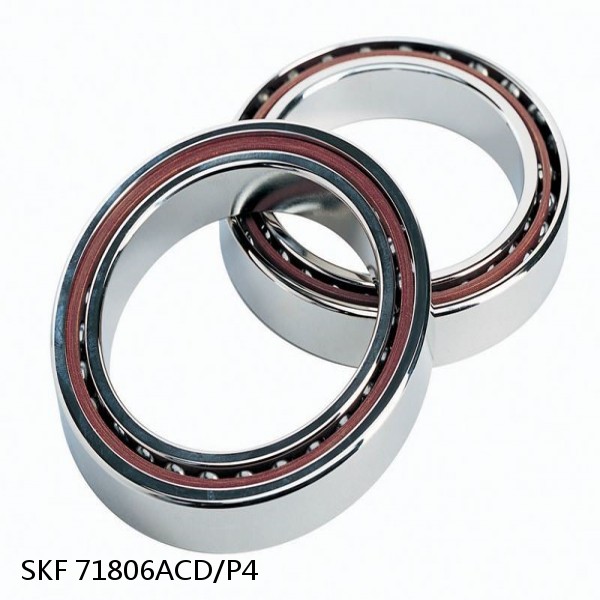 71806ACD/P4 SKF Super Precision,Super Precision Bearings,Super Precision Angular Contact,71800 Series,25 Degree Contact Angle