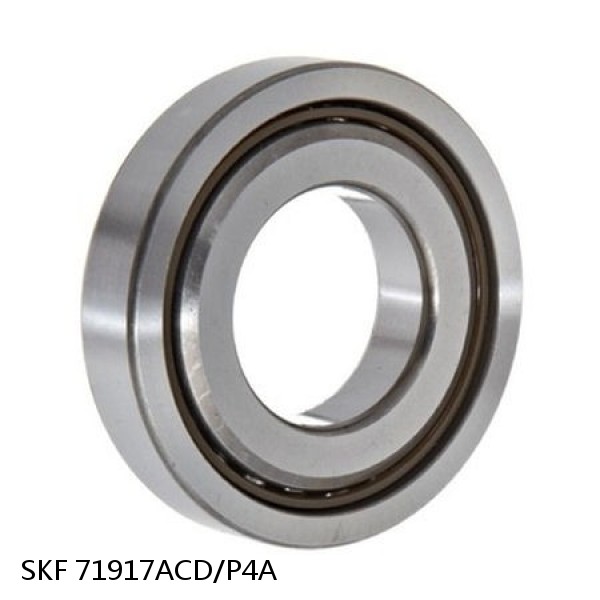 71917ACD/P4A SKF Super Precision,Super Precision Bearings,Super Precision Angular Contact,71900 Series,25 Degree Contact Angle