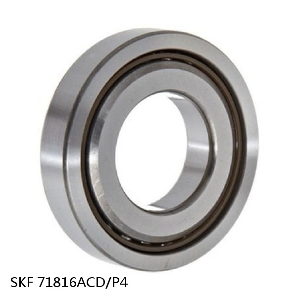 71816ACD/P4 SKF Super Precision,Super Precision Bearings,Super Precision Angular Contact,71800 Series,25 Degree Contact Angle