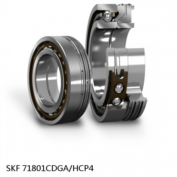 71801CDGA/HCP4 SKF Super Precision,Super Precision Bearings,Super Precision Angular Contact,71800 Series,15 Degree Contact Angle