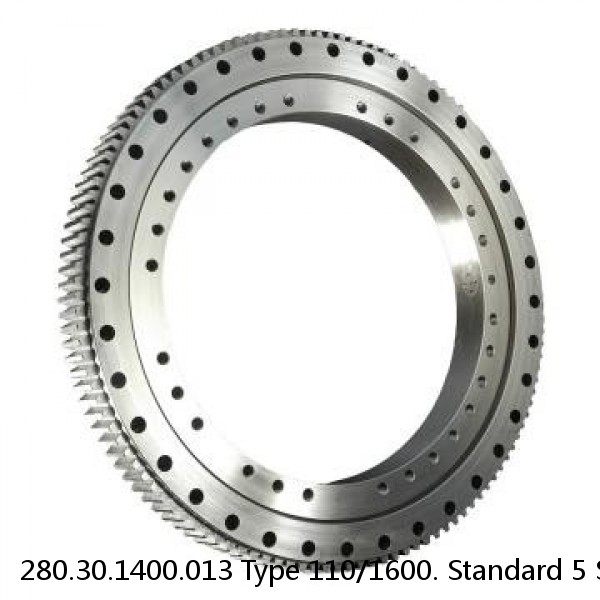 280.30.1400.013 Type 110/1600. Standard 5 Slewing Ring Bearings